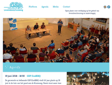 Tablet Screenshot of gspweb.nl